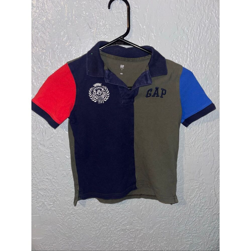 Gap kids color block polo